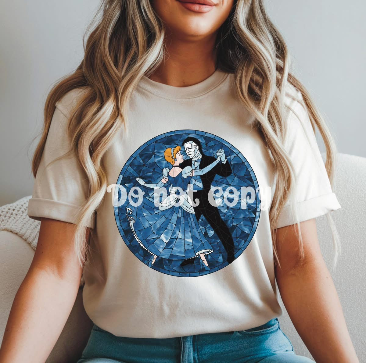 Stained Glass - Dancing Mask