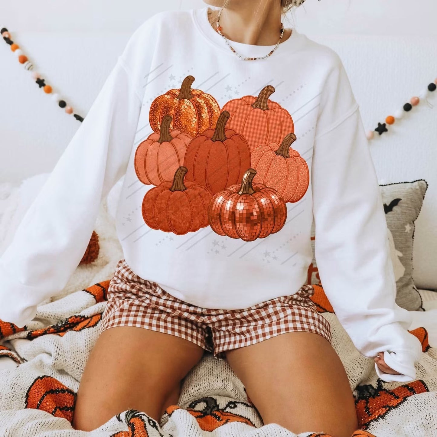 Textured Pumpkin Patch