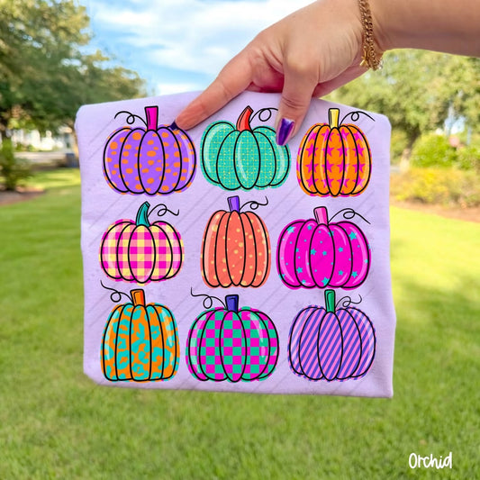 Patchwork Pumpkin Grid