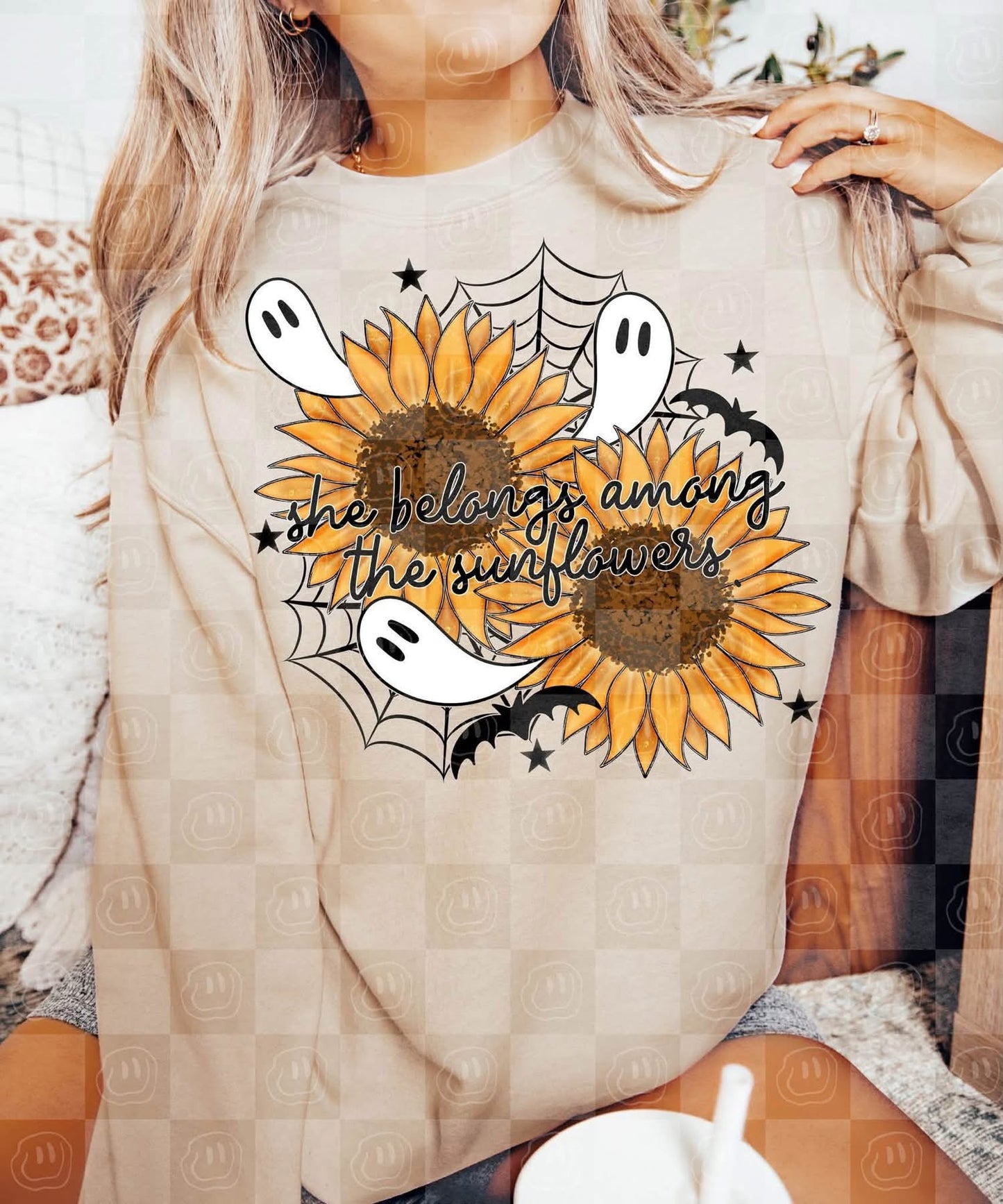 She Belongs Among The Sunflowers