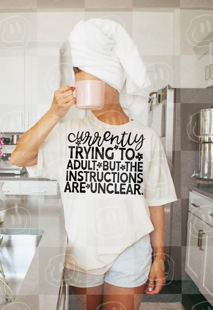 Currently Trying To Adult But The Instructions Are Unclear