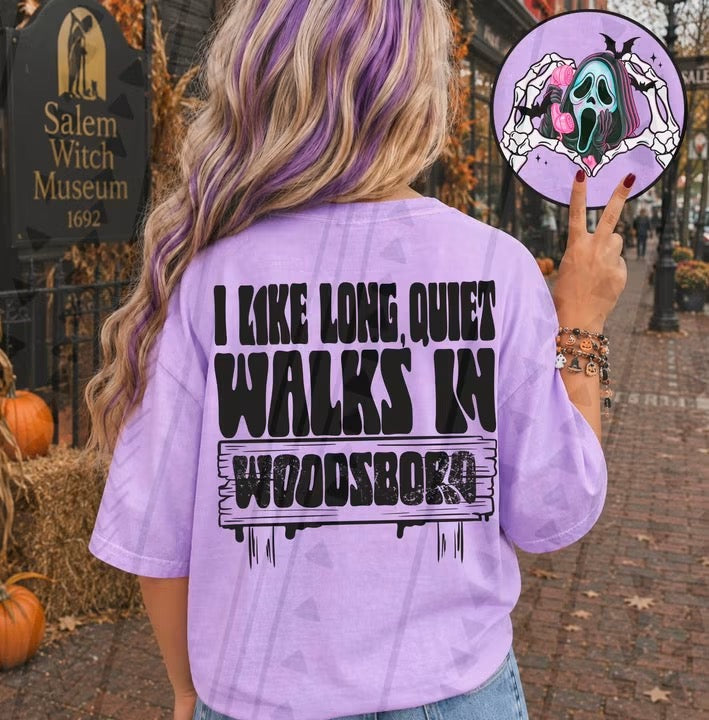 I Like Long, Quiet Walks In Woodsboro