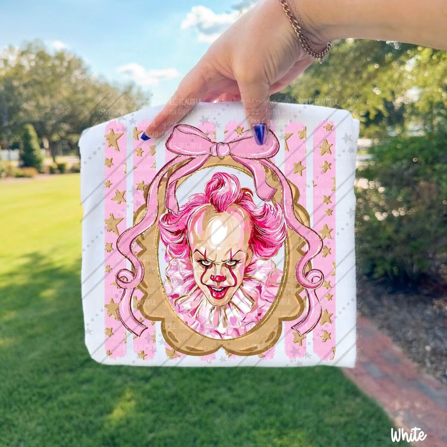 Pennywise Pink Bow Frame