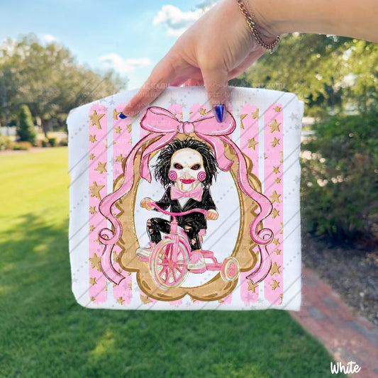Billy Puppet Tricycle Pink Bow Frame