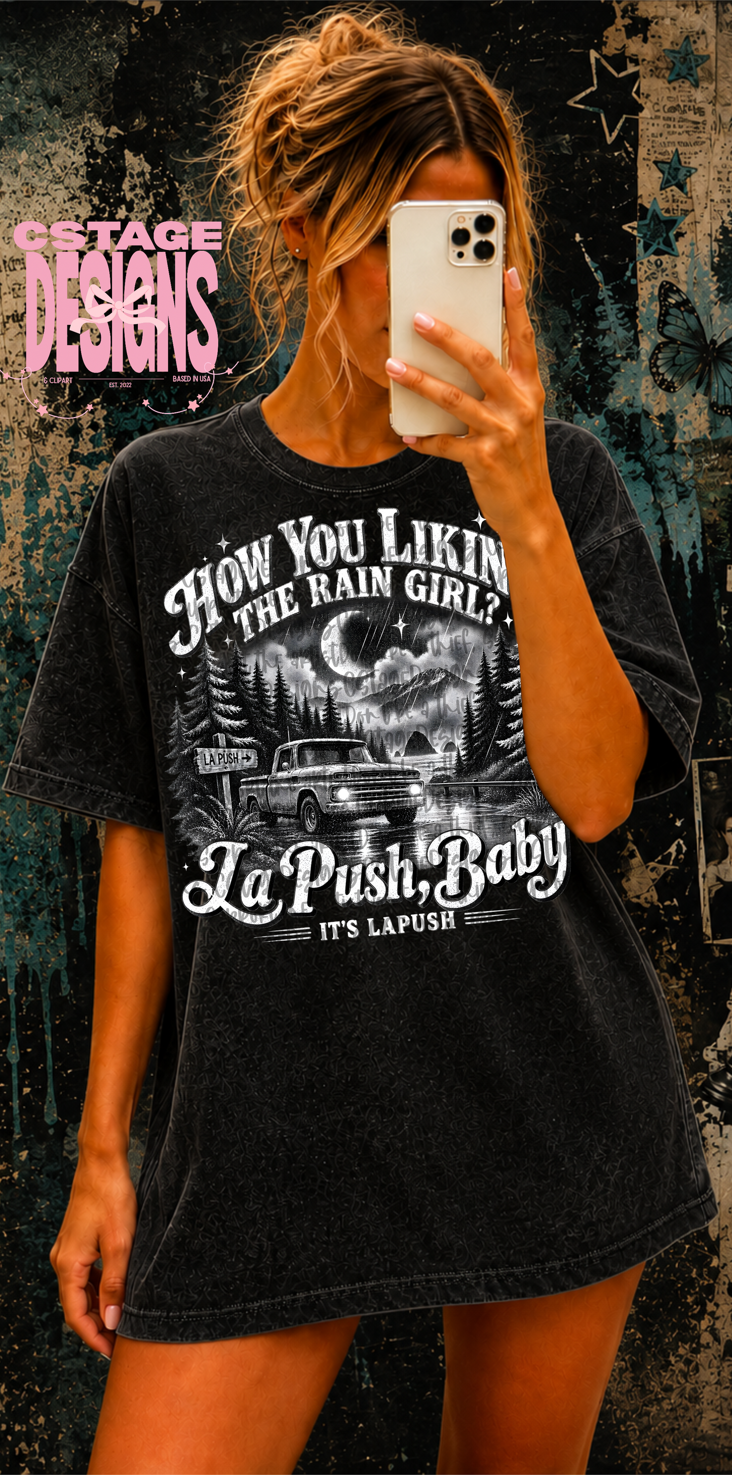 How You Likin' The Rain Girl La Push Baby - Truck