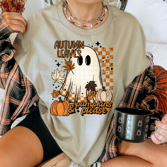 Autumn Leaves Pumpkins Please