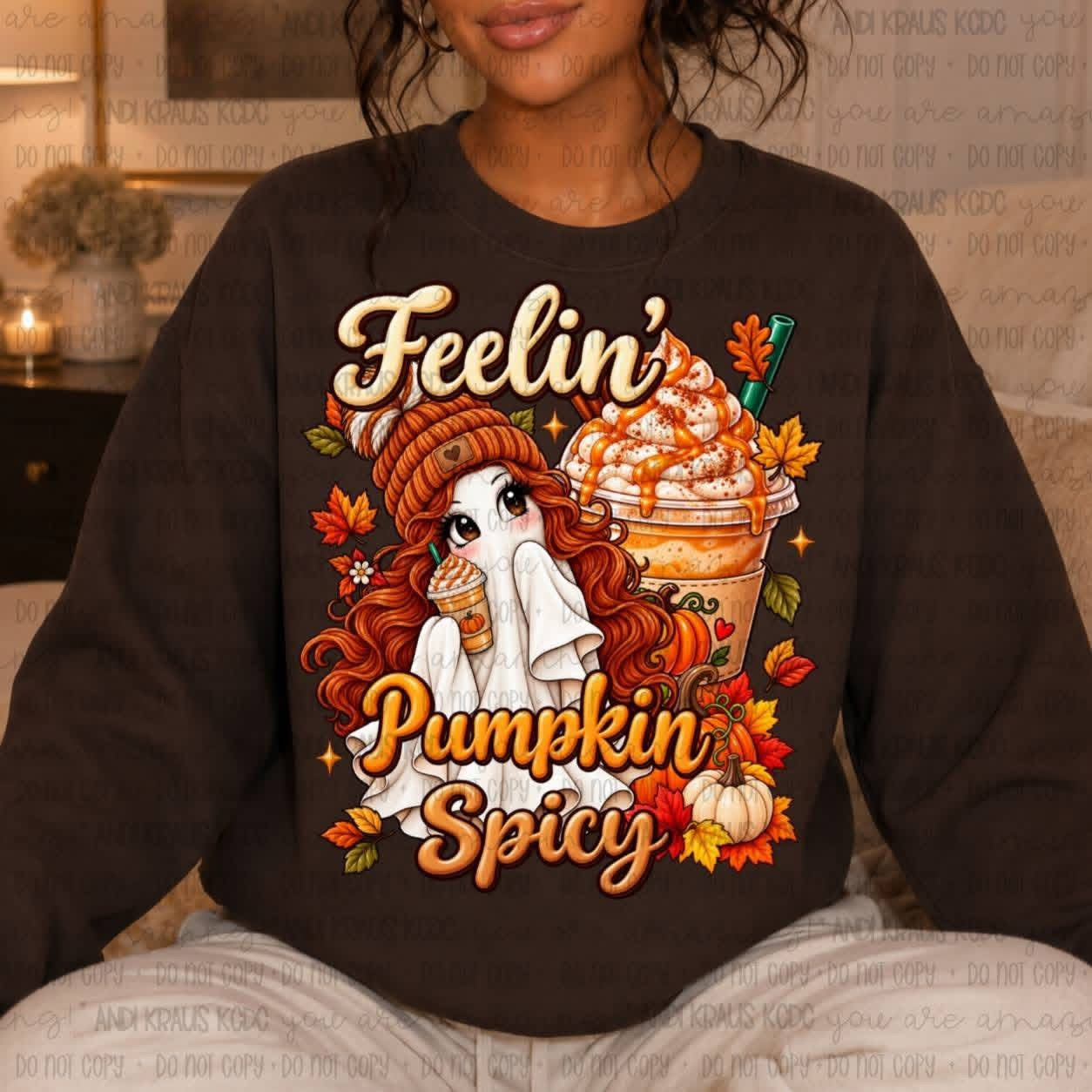Feelin Pumpkin Spicy Ghost