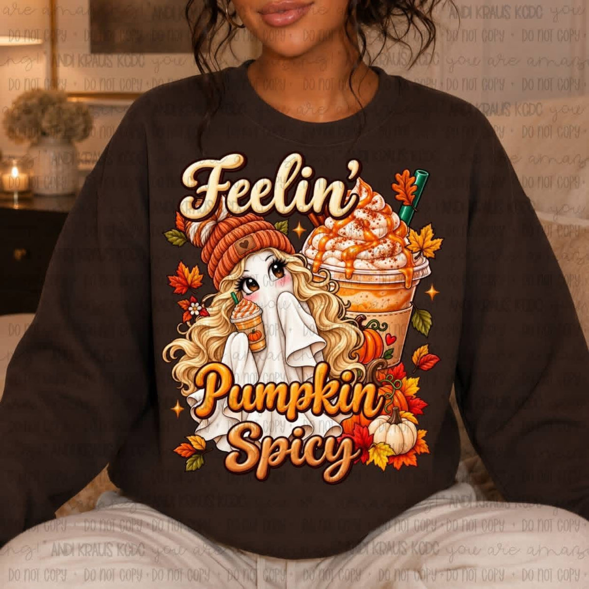 Feelin Pumpkin Spicy Ghost