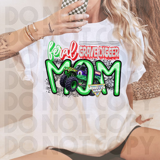Feral Mom Grave Digger