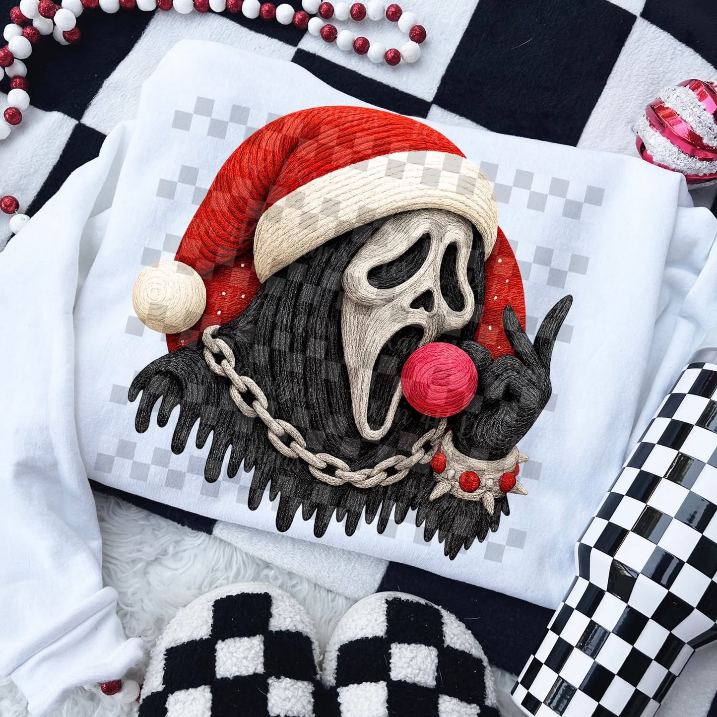 Ghostface Santa Peace