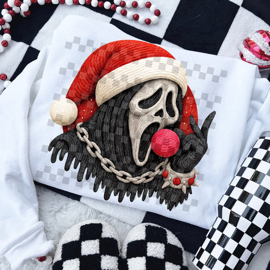 Ghostface Santa Peace