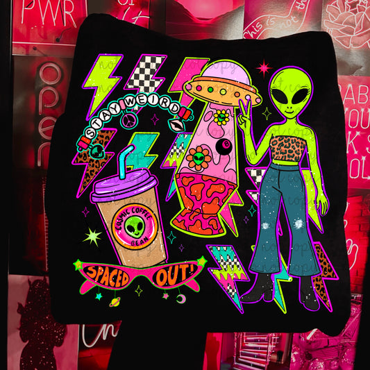 Spaced Out Alien