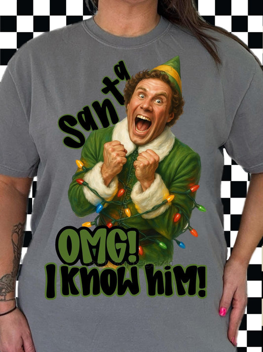Santa OMG I Know Him