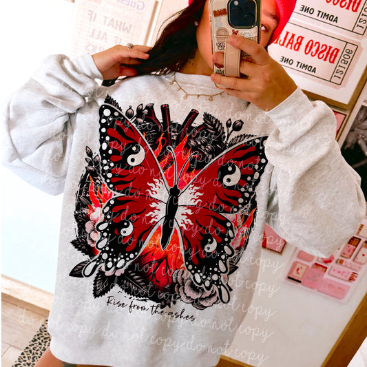 Rise from the Ashes Butterfly