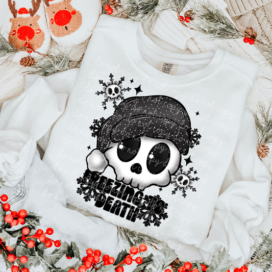 Freezing to Death Skull