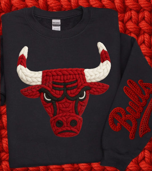 Bulls Knit Logo