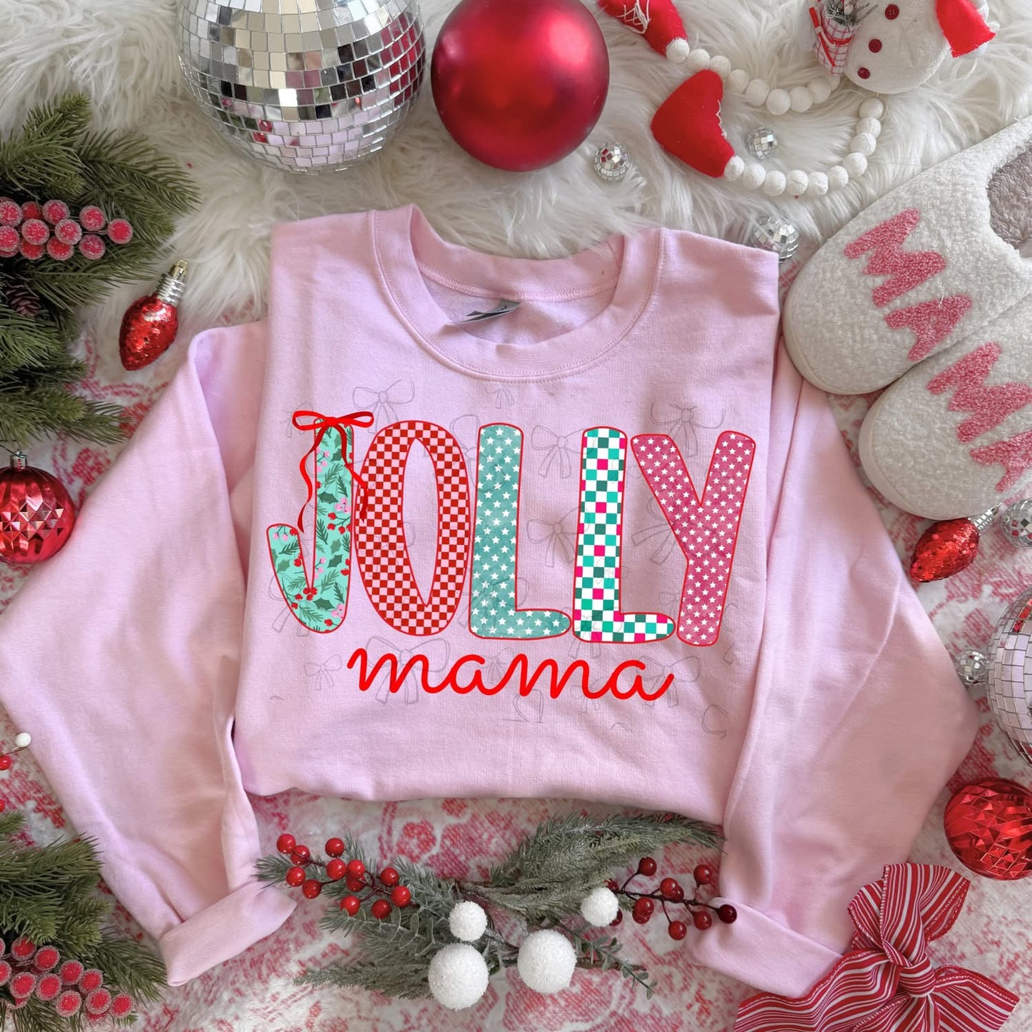 Jolly Mama Checkered