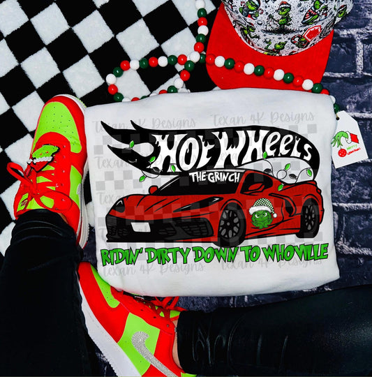 Hot Wheels The Grinc Ridin Dirty