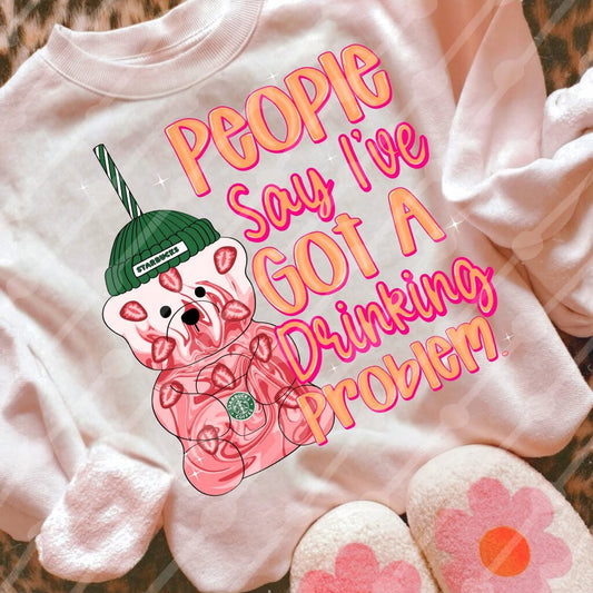 Starbs Bear Drinking Problem