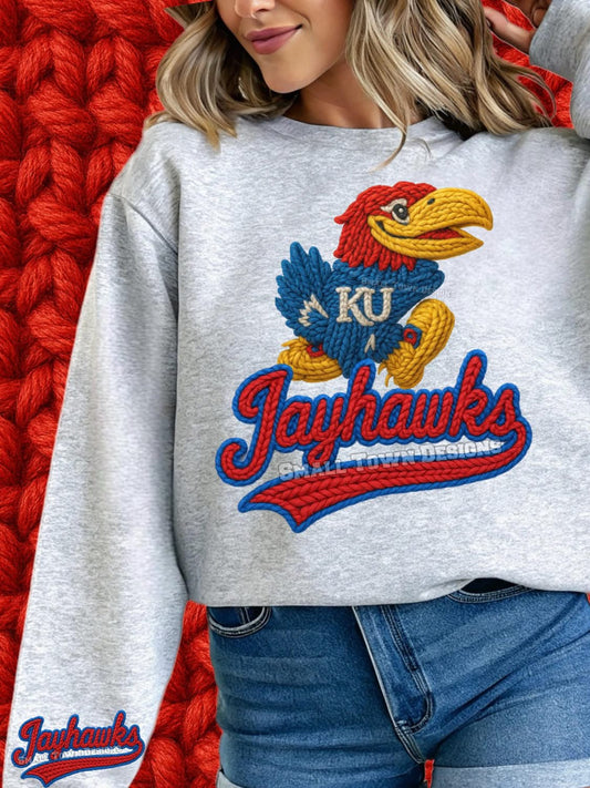 Jayhawks Faux Yarn