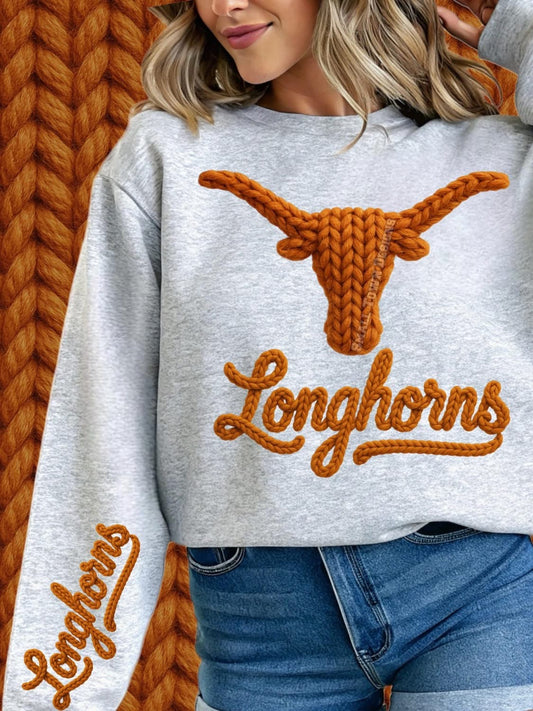 Texas Longhorns Faux Yarn