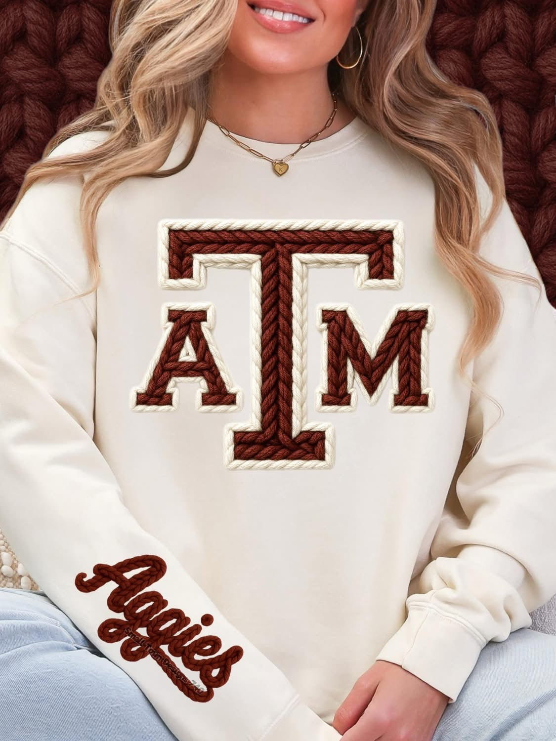 Aggies ATM Faux Yarn 2