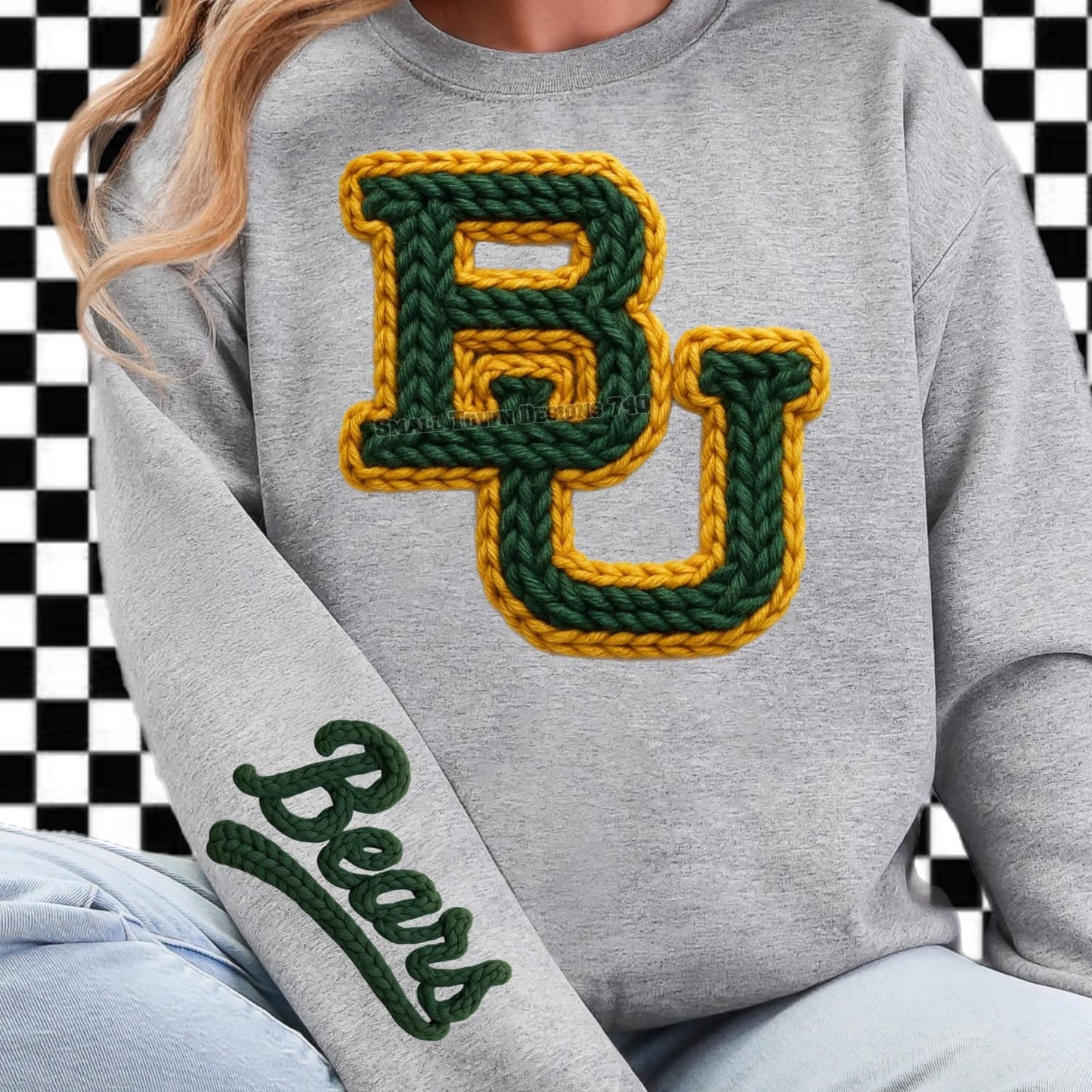 Bears BU Faux Yarn