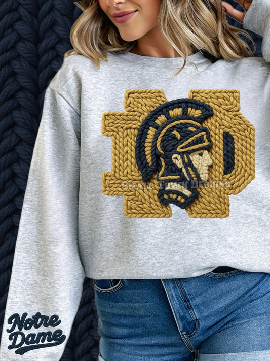 Notre Dame Faux Yarn
