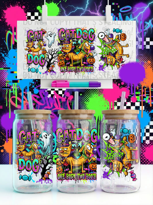 CatDog One Body Two Boo's
