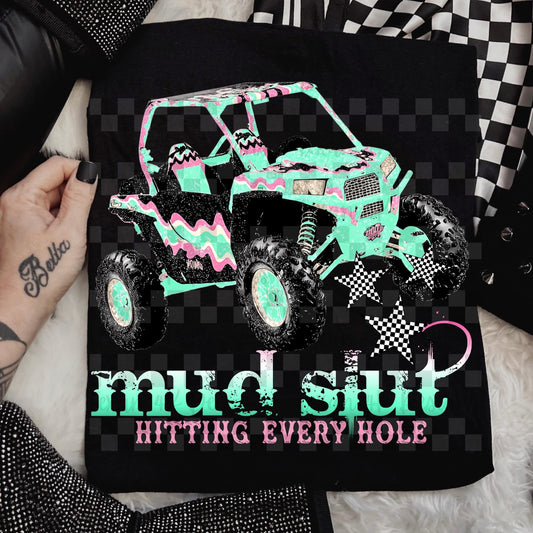 Mud Slut Hitting Every Hole