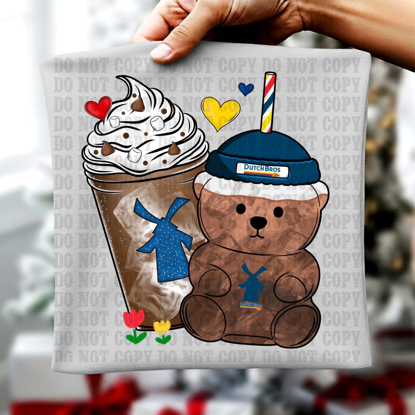 Dutch Bros Bear & Iced Coffee