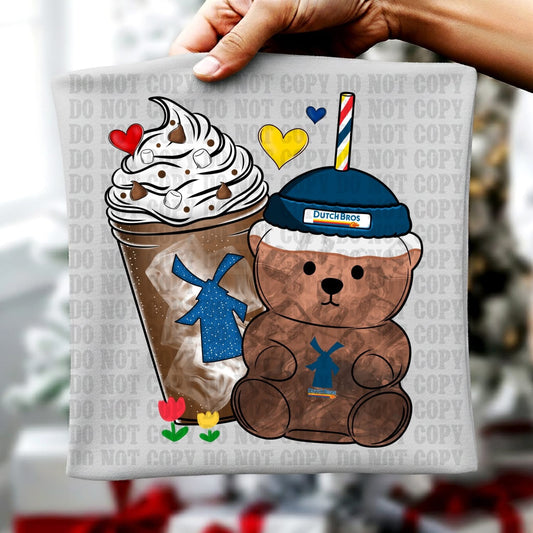 Dutch Bros Bear & Iced Coffee