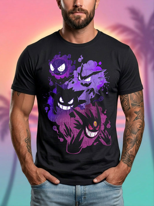 Gengar Evolution Blk Tee