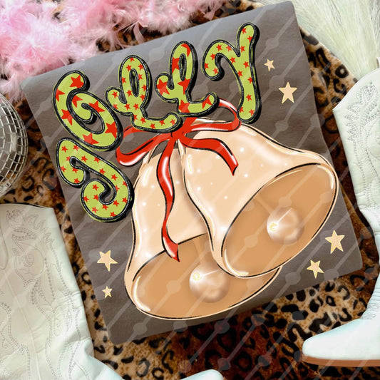 Jolly Bells DTF transfer