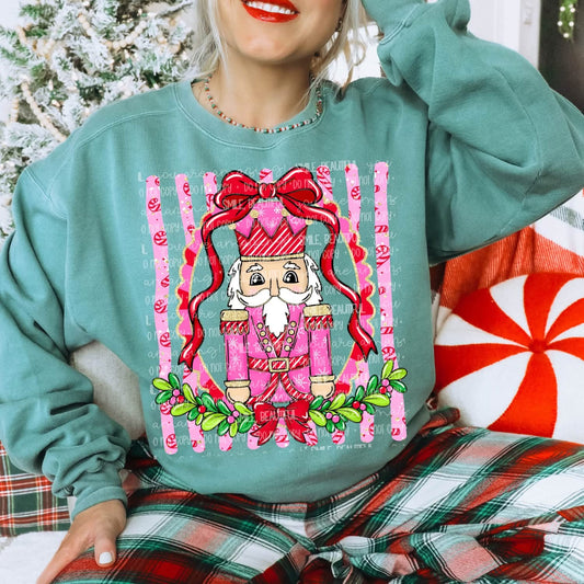 Pink Nutcracker Bow