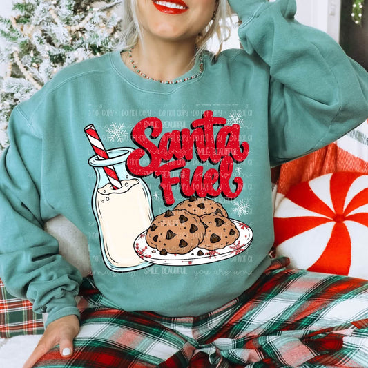 Santa Fuel Milk And Cookies