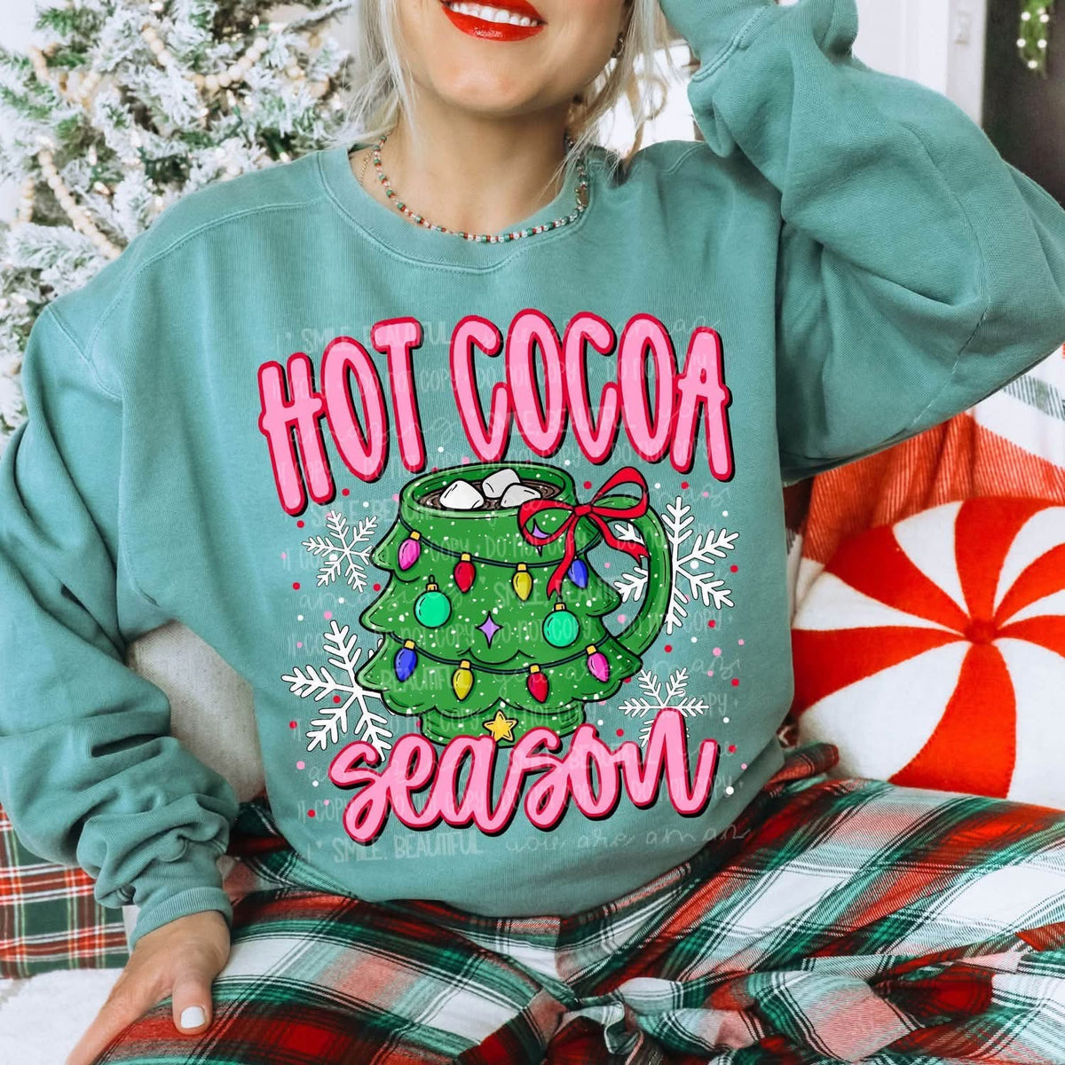 Hot Cocoa Season Tree Mug