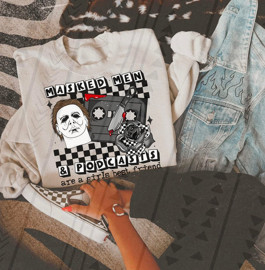 Masked Men and Podcasts