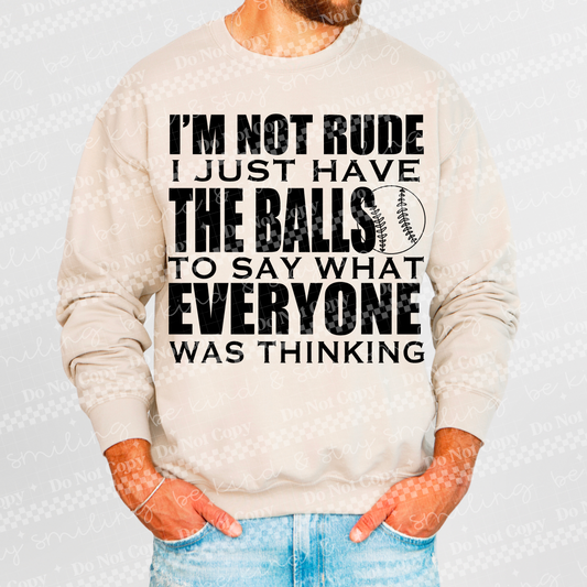 I’m Not Rude