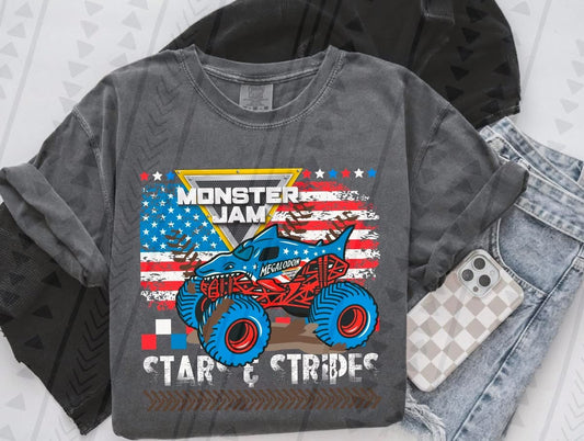 Monster Jam Megalodon Stars and Stripes