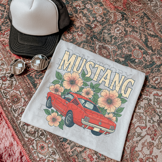 Floral Mustang