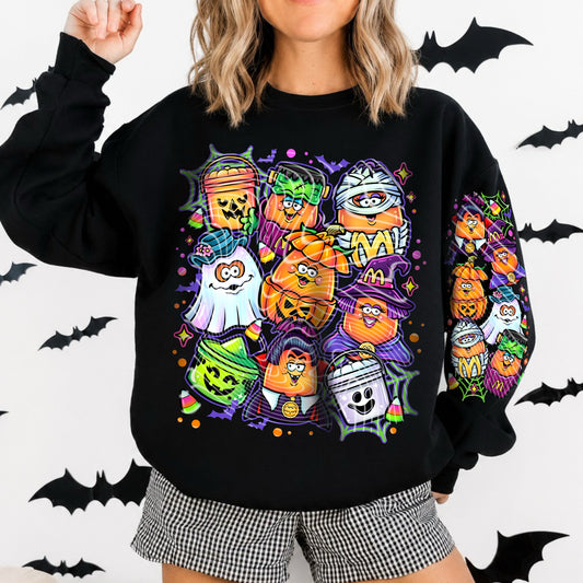 Halloween Chicken Nugget Characters