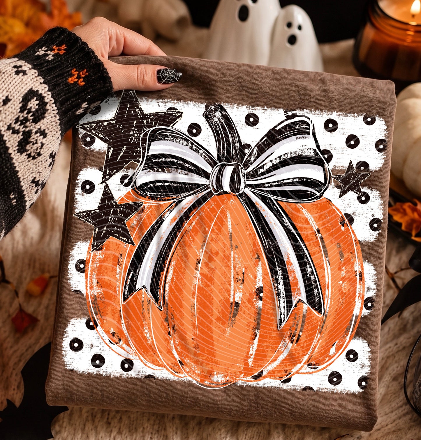 Pumpkin Stripes