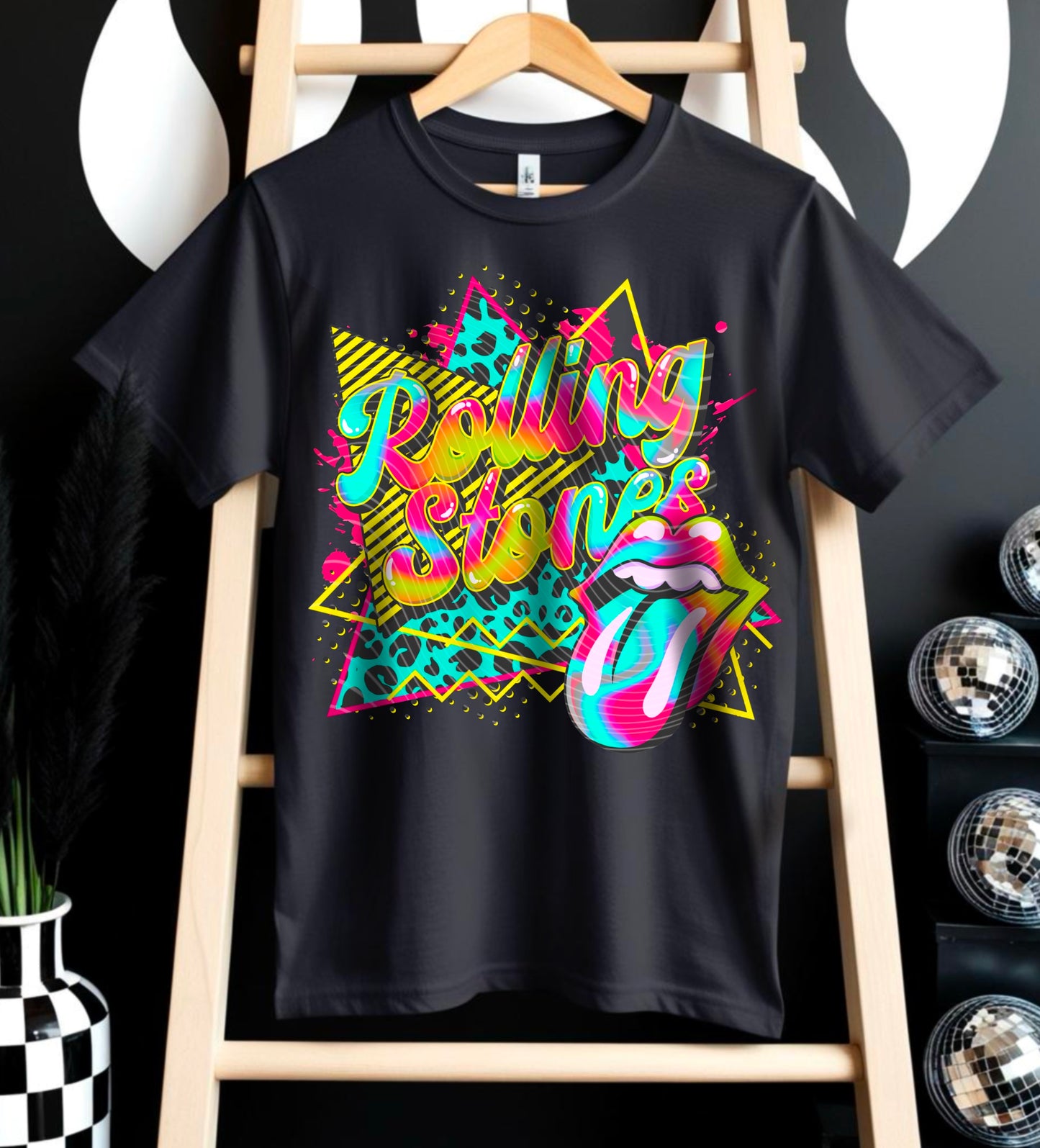 Neon Rolling Stones