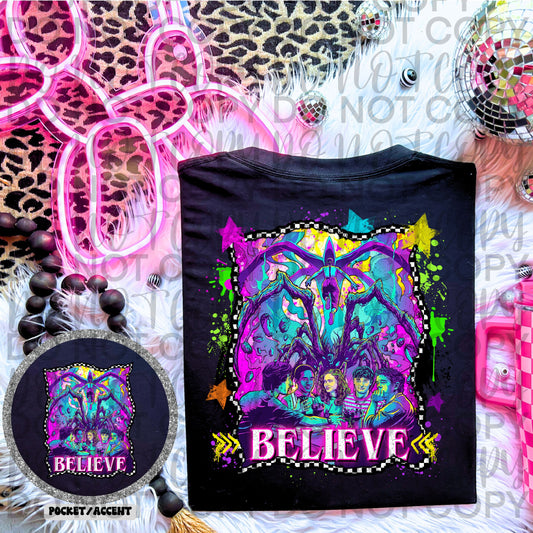 Believe Retro Sci Fi