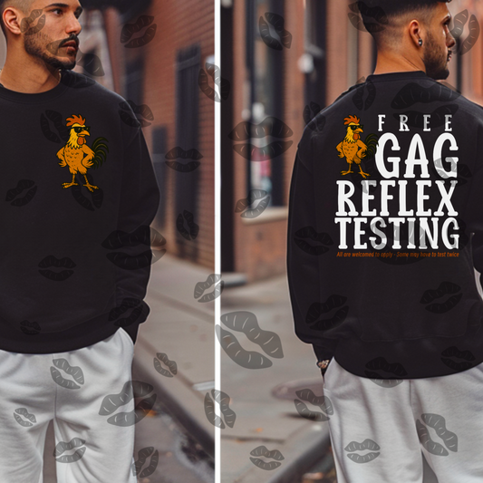 Free Gag Reflex Testing