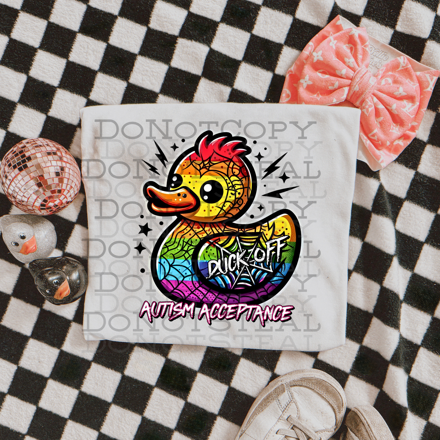 Duck Off Pink