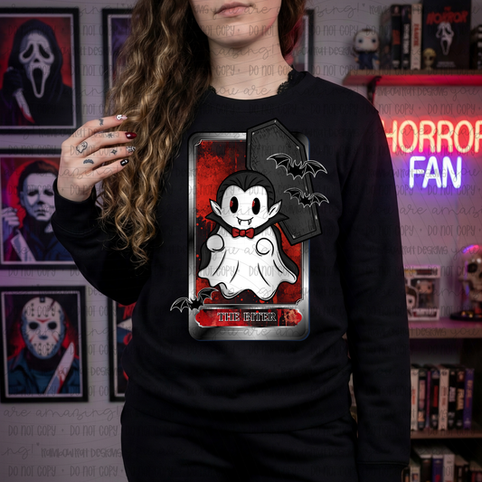The Biter Ghost Tarot Card