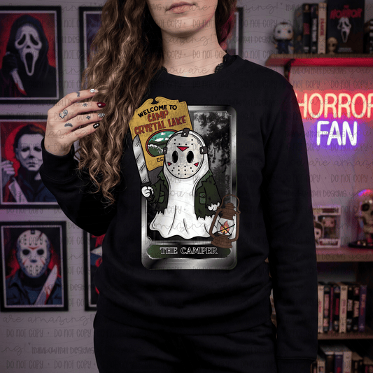 The Camper Ghost Tarot Card