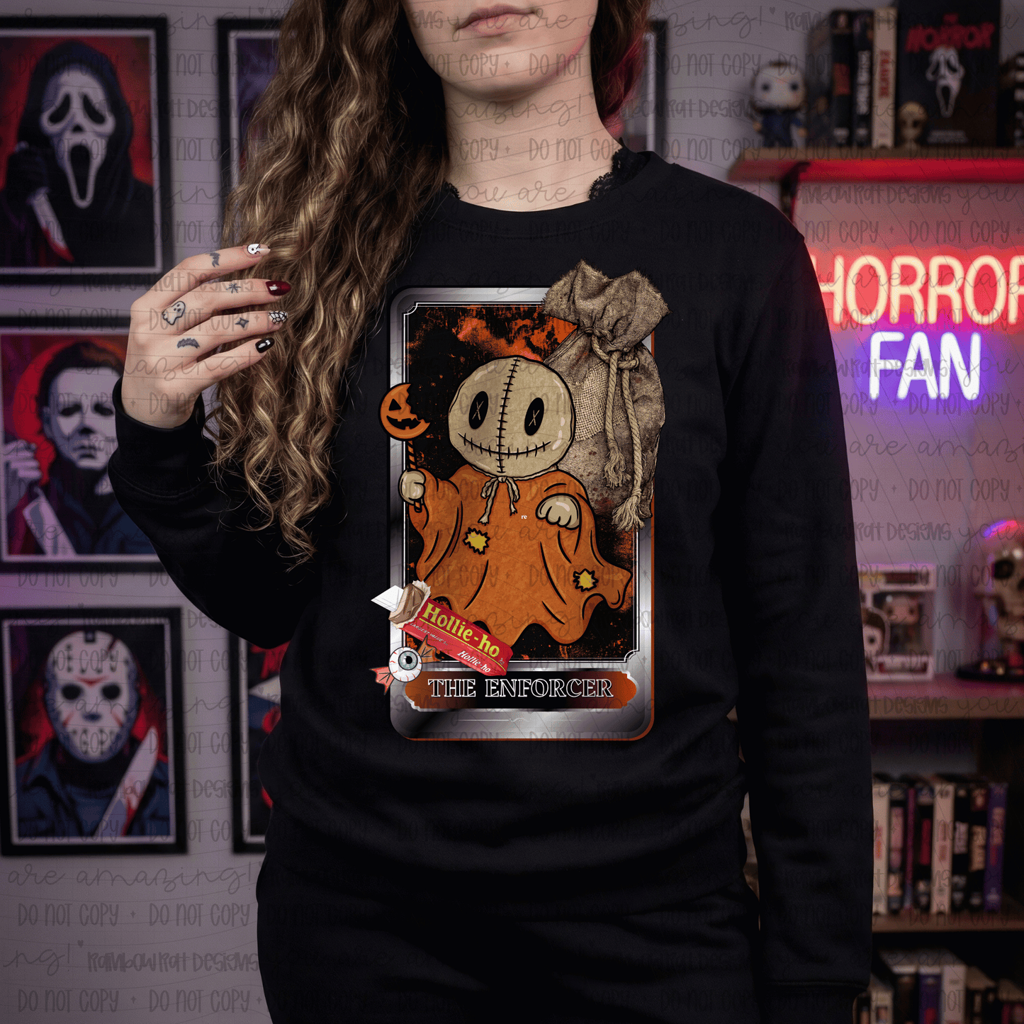 The Enforcer Ghost Tarot Card